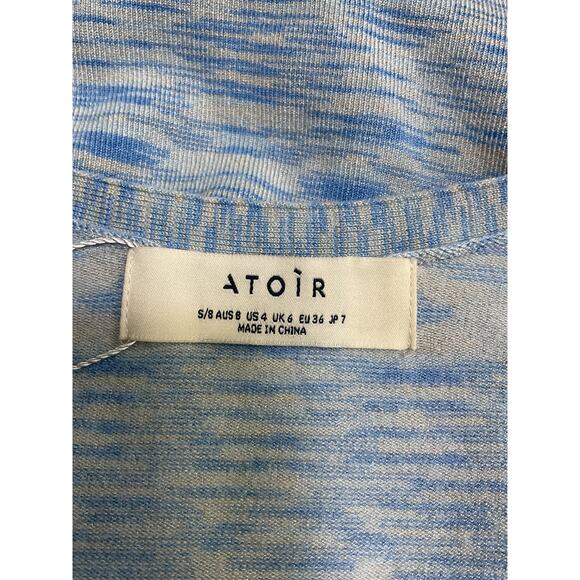 Atoir 'The Rigel' Blue Viscose Dress Size 4 - Picture 4 of 5